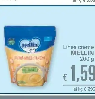 Unes Mellin Crema Mais 200g offerta