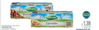 Unes Valfrutta Fagioli Cannellini 400 G(ml) offerta