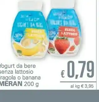 Unes Meran Yogurt Da Bere Senza Lattosio offerta