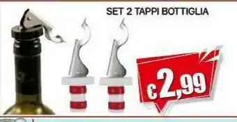 Set 2 Tappi Bottiglia