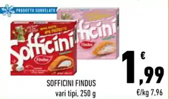 Conad City SOFFICINI FINDUS vari tipi, 250 g offerta