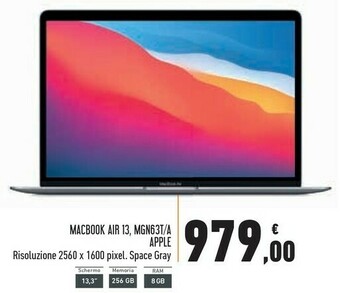 Conad Superstore Apple Macbook Air 13 MGN63T/A offerta