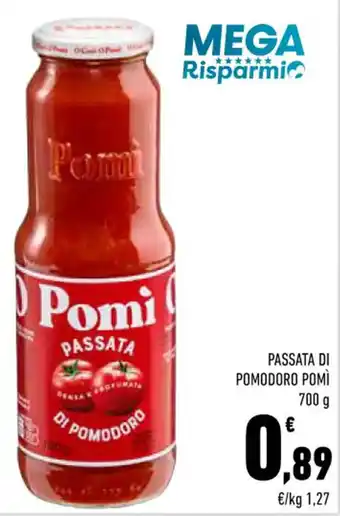 Conad City PASSATA DI POMODORO POMÌ 700 g offerta