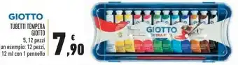 Giotto 352014 Colore A Tempera Verde 12 Ml