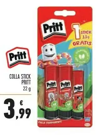 Conad Pritt Colla Stick 22g offerta