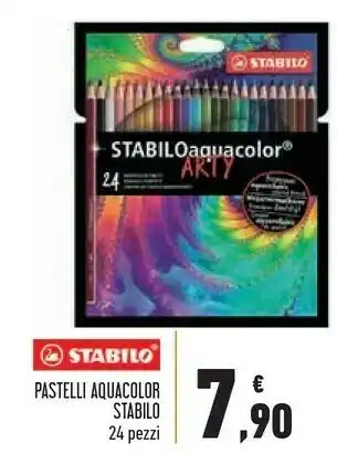 Conad Stabilo Aquacolor Pastello Colorato 24 Pezzo(i) Multi offerta