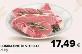 Tigre LOMBATINE DI VITELLO al kg offerta