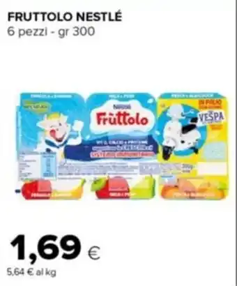 Tigre FRUTTOLO NESTLÉ 6 pezzi - gr 300 offerta