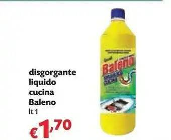 Pam Baleno Disgorgante Liquido Cucina offerta
