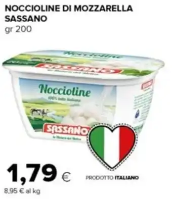 Tigre NOCCIOLINE DI MOZZARELLA SASSANO gr.200 offerta