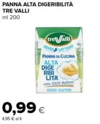 Tigre PANNA ALTA DIGERIBILITÀ TRE VALLI ml 200 offerta