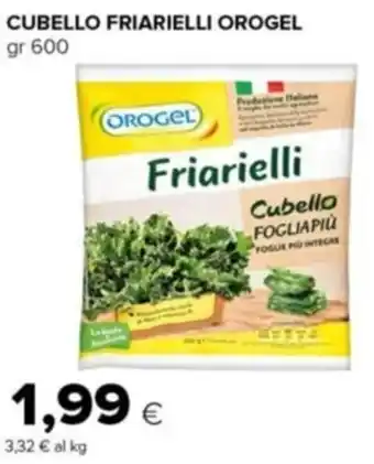 Tigre CUBELLO FRIARIELLI OROGEL gr 600 offerta