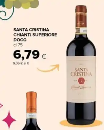 Tigre SANTA CRISTINA CHIANTI SUPERIORE DOCG cl 75 offerta