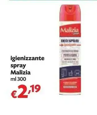 Pam Malizia Igienizzante Spray offerta