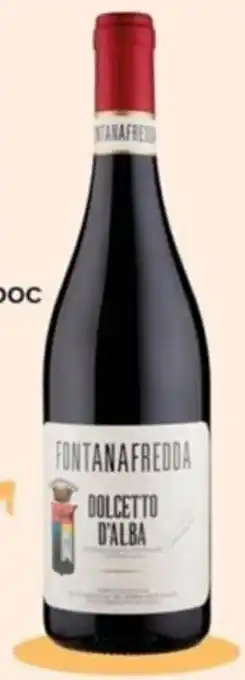 Tigre DOLCETTO D'ALBA DOC FONTANAFREDDA cl 75 offerta