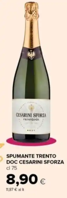Tigre SPUMANTE TRENTO DOC CESARINI SFORZA cl 75 offerta