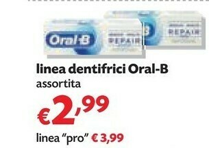 Pam Oral b Linea Dentifrici offerta