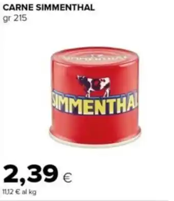 Tigre CARNE SIMMENTHAL gr 215 offerta