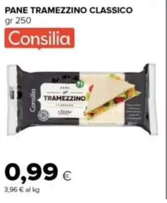 Tigre PANE TRAMEZZINO CLASSICO gr 250 offerta