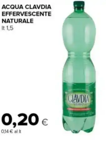 Tigre ACQUA CLAVDIA EFFERVESCENTE NATURALE It 1,5 offerta