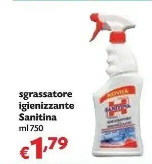Sanitina Sgrassatore Igienizzante