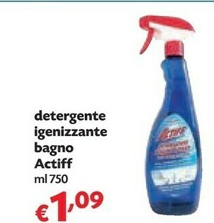 Pam Actiff Detergente Igienizzante Bagno offerta