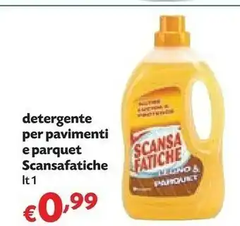 Pam Scansafatiche Detergente Per Pavimenti E Parquet offerta