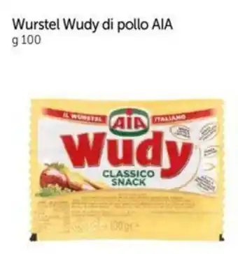 Galassia Wurstel Wudy di pollo AIA g 100 offerta