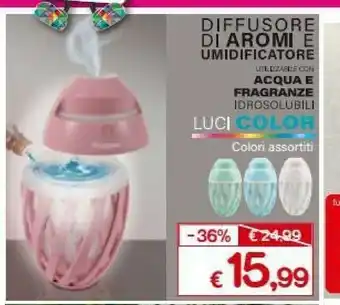 Satur Acqua E Fragranze Idrosolubili offerta