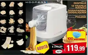 Satur Kooper Digitale 13 Trafile Estampo Ravioli Dosafarina Dosaliquidi offerta