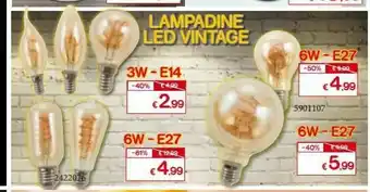Satur Lampadine Led Vintage offerta