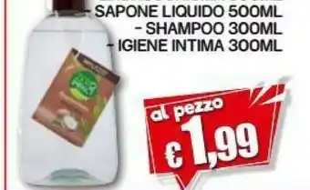 Satur Sapone Liquido Shampoo offerta