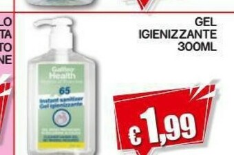 Satur Gel Igienizzante offerta