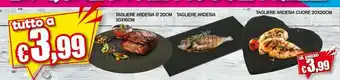 Satur Tagliere Ardesia Cuore 20x20cm offerta