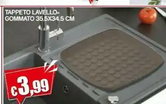 Satur Tappeto Lavello- Gommato offerta