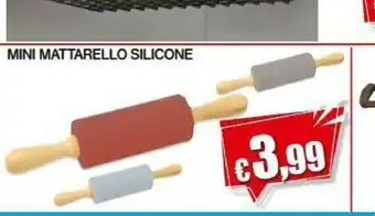 Satur Mini Mattarello Silicone offerta