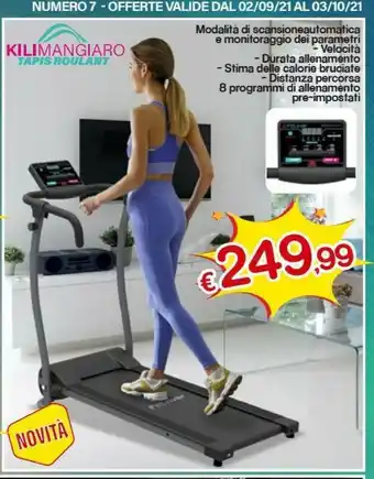 Klimangiaro Tapis Roulant