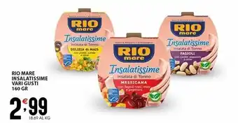 Sisa Rio mare insalatissime offerta