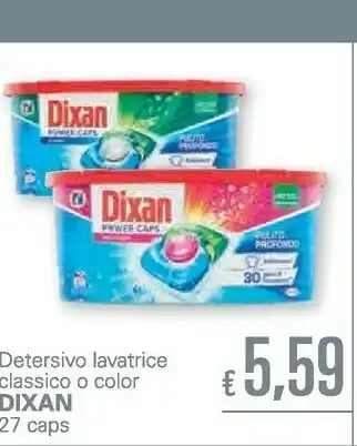 Unes Dixan Detersivo Lavatrice offerta