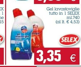 Emi Supermercati Selex Detersivo lavastoviglie offerta