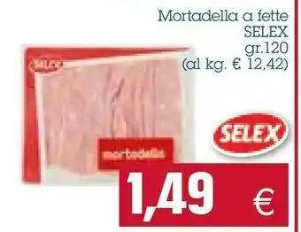 Emi Supermercati Selex Mortadella offerta