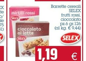 Emi Supermercati Selex Snack offerta