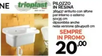 Trioplast Pilozzo In Resina