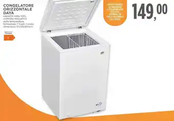 Conad CONGELATORE ORIZZONTALE DAYA offerta