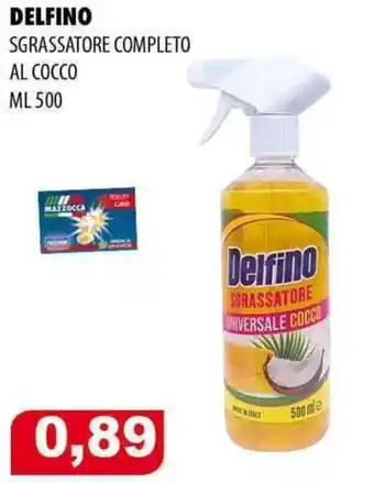 DELFINO SGRASSATORE COMPLETO AL COCCO ML 500