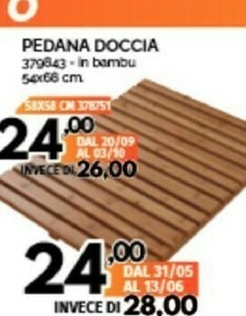 Orizzonte Pedana Doccia offerta