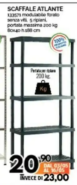 Orizzonte Scaffale Atlante offerta