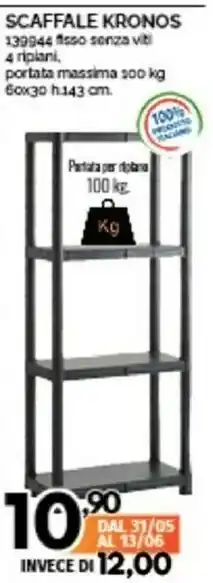 Orizzonte Scaffale Kronos offerta