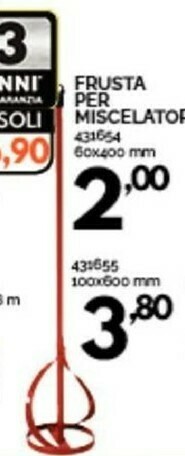 Orizzonte Frusta Per Miscelatore offerta