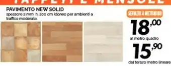 Orizzonte Pavimento New Solid offerta